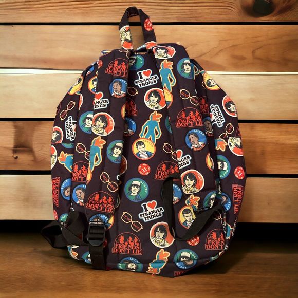 Stranger Things Upside Down Shadow Exclusive BackPack Friends Dont Lie Loungefly - Picture 2 of 13